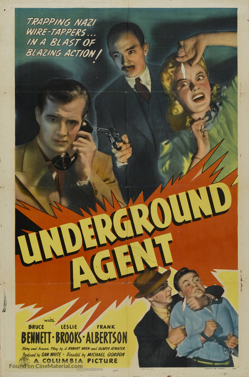 Underground Agent - Movie Poster
