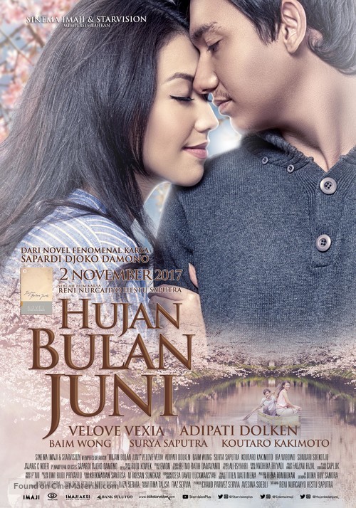 Hujan Bulan Juni - Indonesian Movie Poster