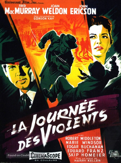 Day of the Bad Man - French Movie Poster