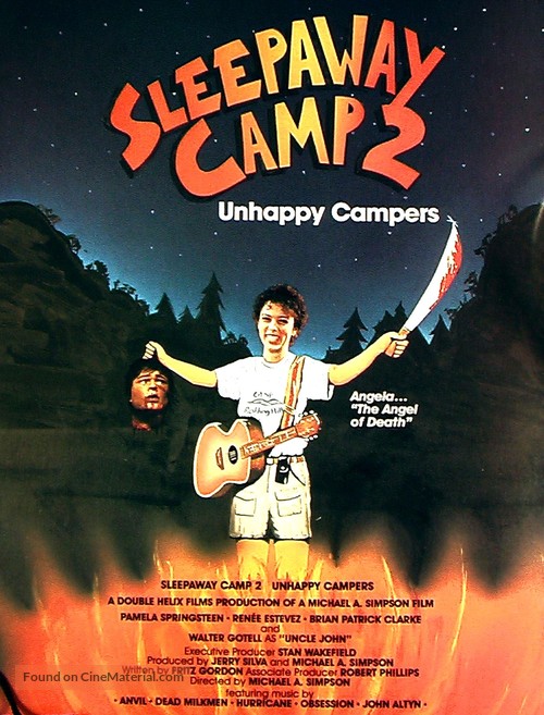 Sleepaway Camp II: Unhappy Campers - Movie Poster