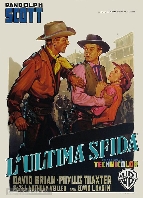 Fort Worth - Italian Movie Poster