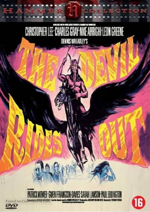 The Devil Rides Out - British DVD movie cover