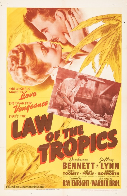 Law of the Tropics - Movie Poster
