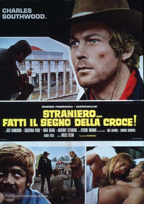 Straniero... fatti il segno della croce! - Italian Movie Poster