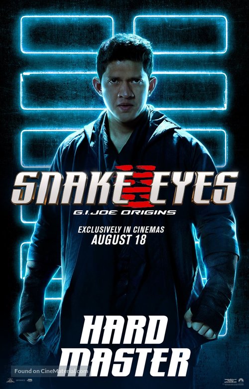 Snake Eyes: G.I. Joe Origins - British Movie Poster