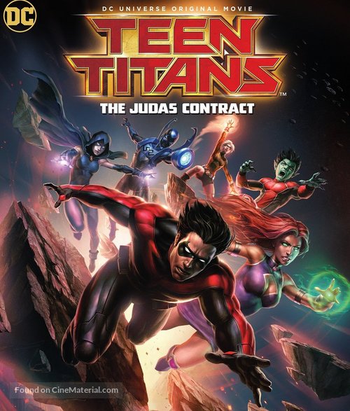 Teen Titans: The Judas Contract - Blu-Ray movie cover