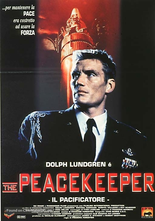 The Peacekeeper - Italian Movie Poster
