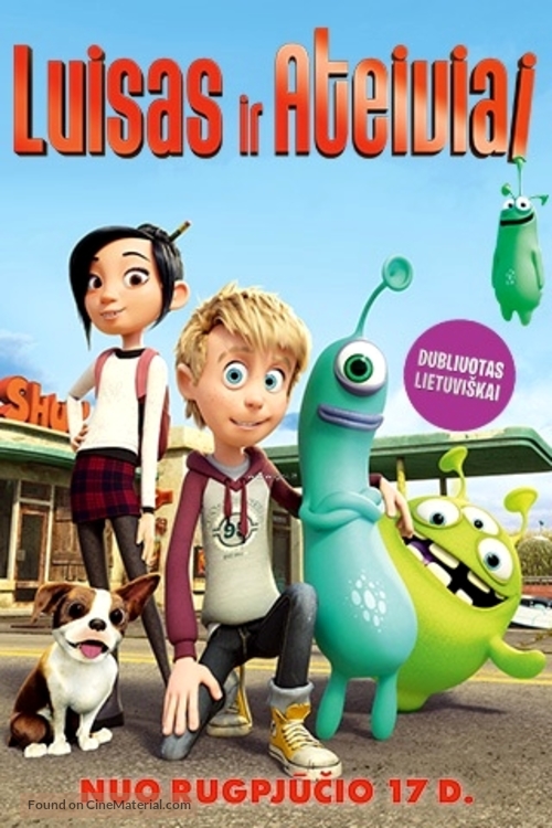 Luis &amp; the Aliens - Lithuanian Movie Poster