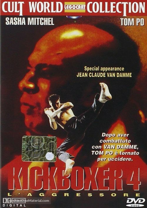 Kickboxer 4: The Aggressor - Italian Movie Cover