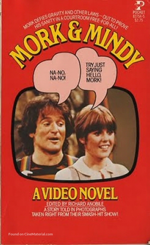 &quot;Mork &amp; Mindy&quot; - VHS movie cover