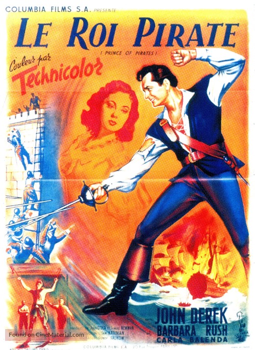 Prince of Pirates - French Movie Poster