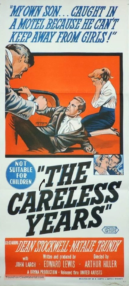 The Careless Years - Australian Movie Poster