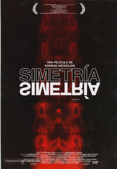Symetria - Spanish poster