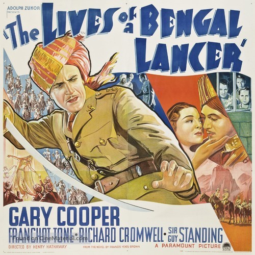 The Lives of a Bengal Lancer - Movie Poster