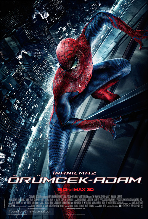 The Amazing Spider-Man - Turkish Movie Poster