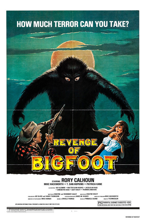 Revenge of Bigfoot - Movie Poster