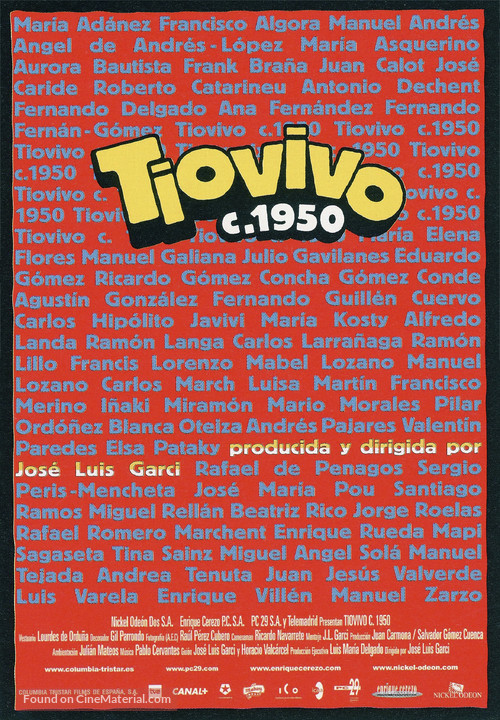 Tiovivo c. 1950 - Spanish Movie Poster