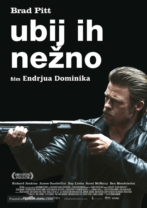 Killing Them Softly - Serbian Movie Poster