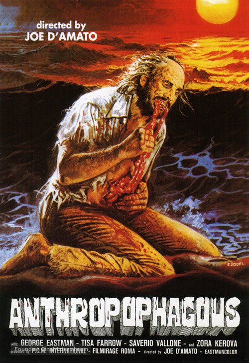 Antropophagus - Movie Poster
