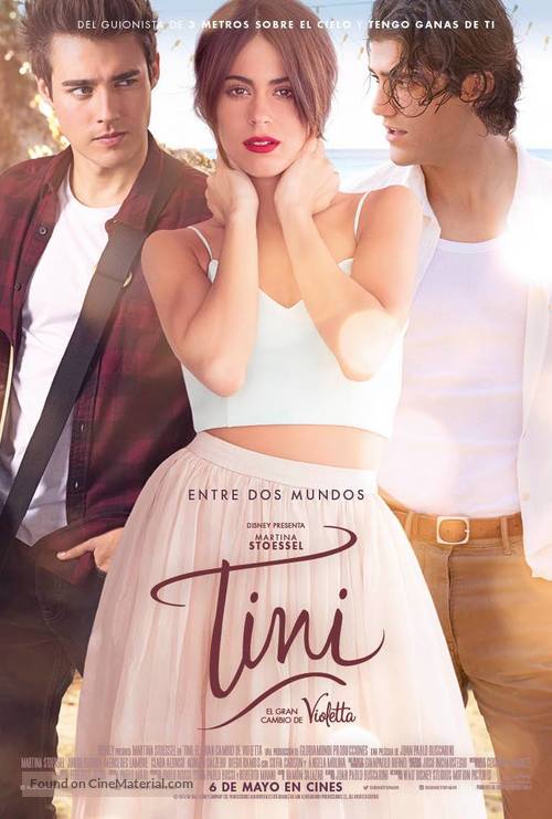 Tini: El gran cambio de Violetta - Spanish Movie Poster