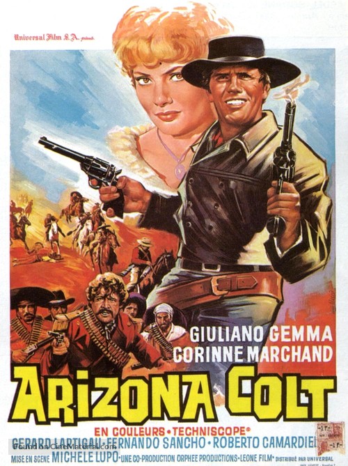 Arizona Colt - Belgian Movie Poster