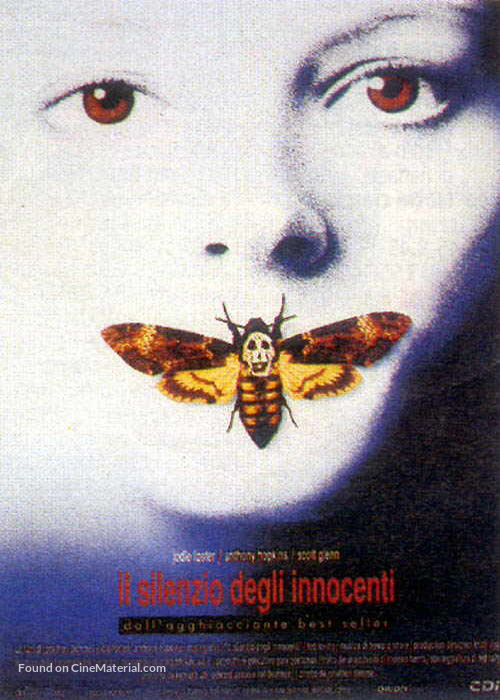 The Silence Of The Lambs - Italian Movie Poster