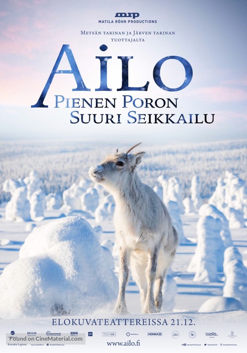 Ailo: Une odyss&eacute;e en Laponie - Finnish Movie Poster