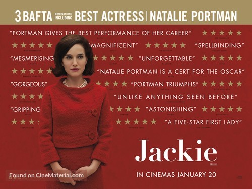 Jackie - British Movie Poster