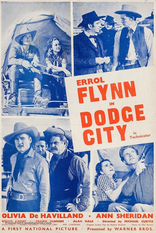 Dodge City - British poster