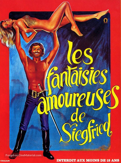 Siegfried und das sagenhafte Liebesleben der Nibelungen - French Movie Poster