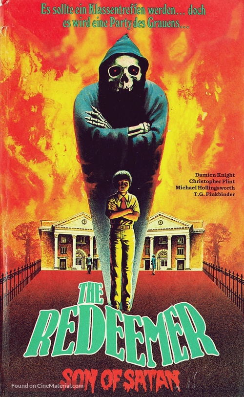 The Redeemer: Son of Satan! - German VHS movie cover