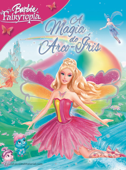 Barbie Fairytopia: Magic of the Rainbow - Brazilian Movie Cover