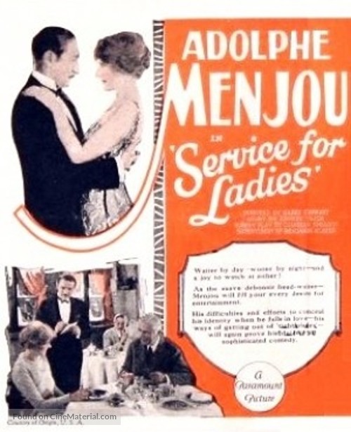 Service for Ladies - Movie Poster
