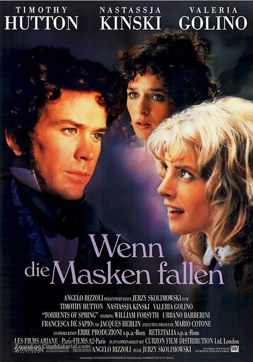 Torrents of Spring - German Movie Poster