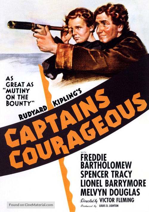 Captains Courageous - DVD movie cover