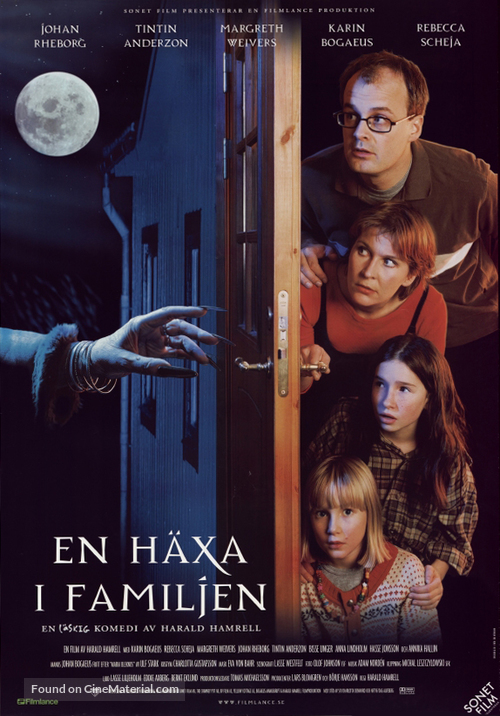 En h&auml;xa i familjen - Swedish Movie Poster