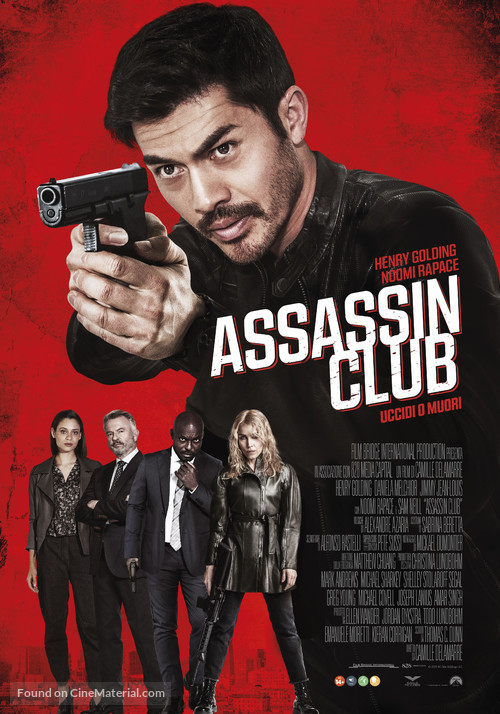 Assassin Club - Italian Movie Poster