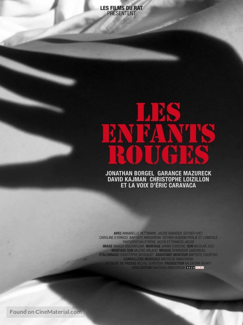 Les enfants rouges - French Movie Poster