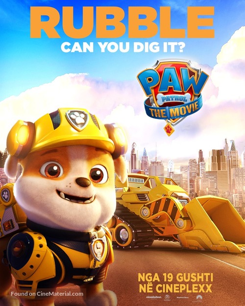 Paw Patrol: The Movie - Antiguan Movie Poster