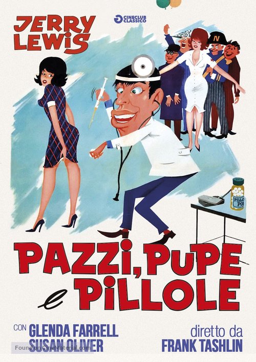 The Disorderly Orderly - Italian Movie Poster