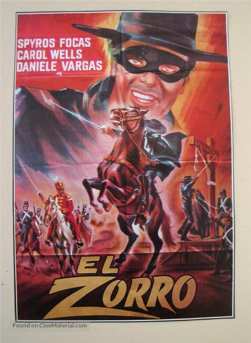 Zorro&#039;s onoverwinnelijke kracht - Italian Movie Poster