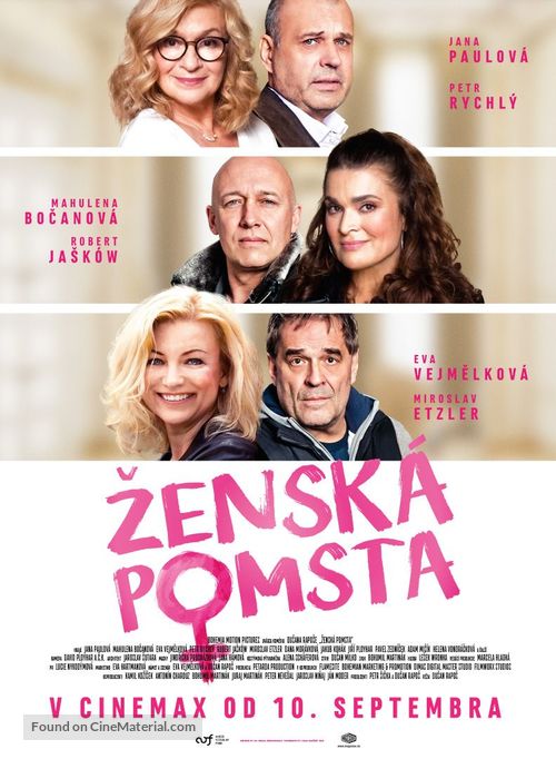 Zensk&aacute; pomsta - Slovak Movie Poster