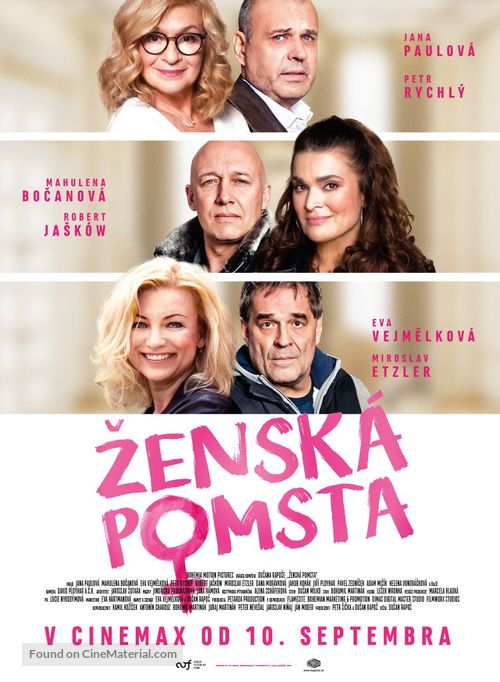 Zensk&aacute; pomsta - Slovak Movie Poster