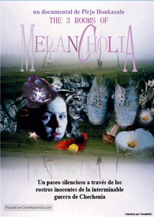 Melancholian kolme huonetta - Spanish DVD movie cover