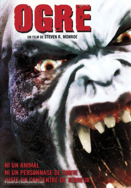 Ogre - French DVD movie cover