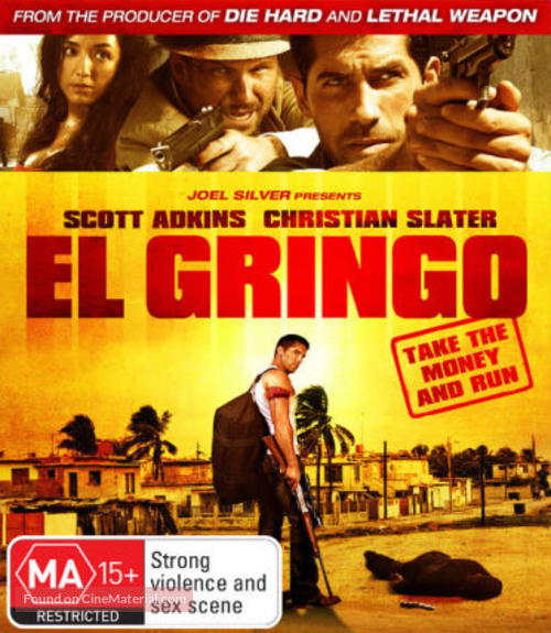 El Gringo - Australian Blu-Ray movie cover