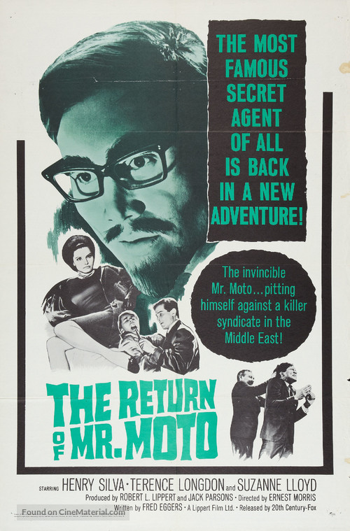 The Return of Mr. Moto - Movie Poster