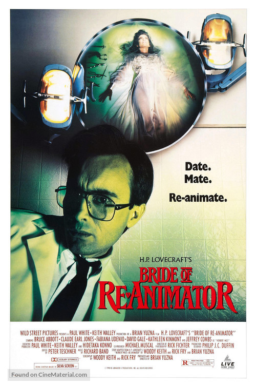 Bride of Re-Animator - Movie Poster