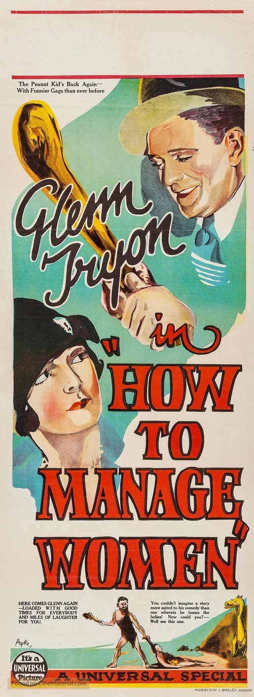 How to Handle Women - Australian Movie Poster