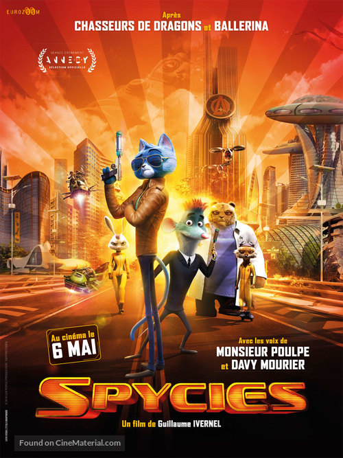 Spycies - French Movie Poster